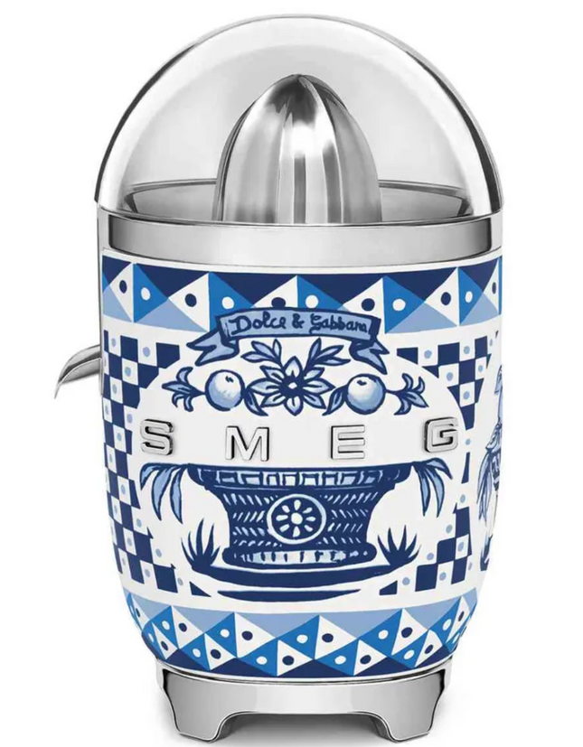SMEG - Saftpresse Blau Mediterran SMEG & D & G - Smeg CJF01DGBEU