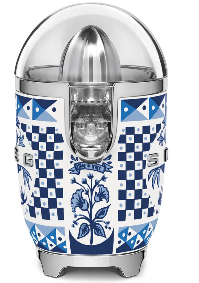SMEG - Saftpresse Blau Mediterran SMEG & D & G - Smeg CJF01DGBEU