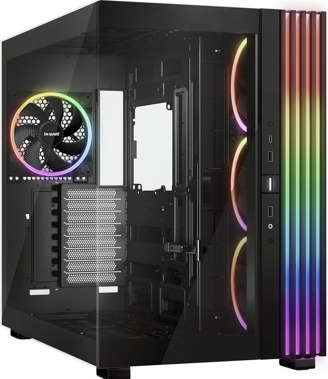 be quiet! Light Base 900FX Schwarz Full Tower Gaming Gehäuse inkl. 4 ARGB Lüfter