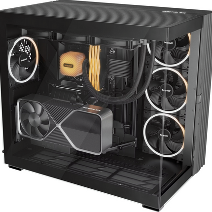 be quiet! Light Base 900FX Schwarz Full Tower Gaming Gehäuse inkl. 4 ARGB Lüfter