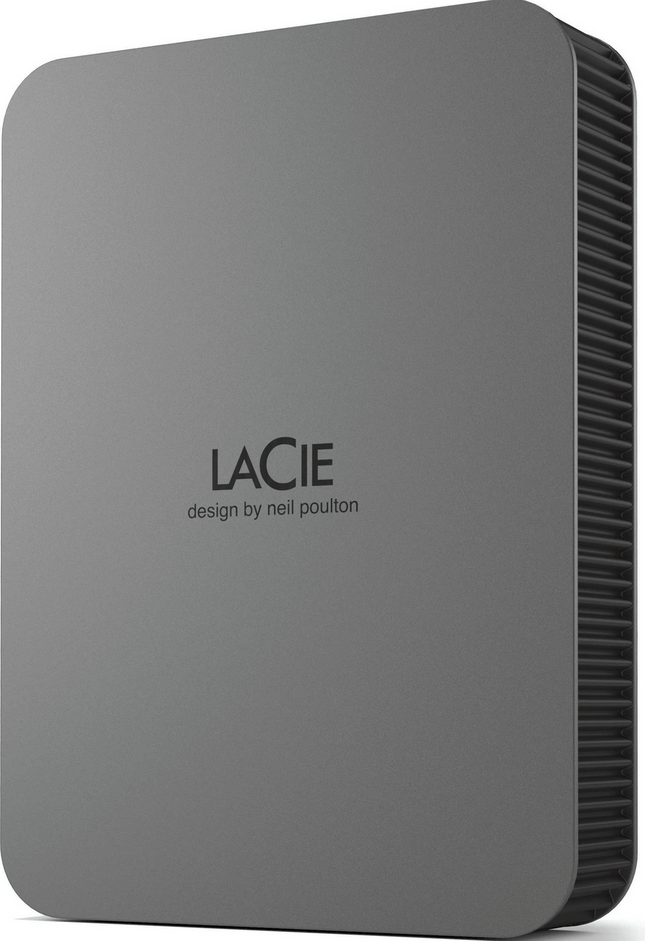 LaCie Mobile Drive SECURE 5TB externe Festplatte USB-C STLR5000400 Space Grau