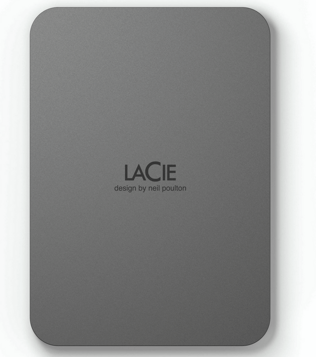 LaCie Mobile Drive SECURE 5TB externe Festplatte USB-C STLR5000400 Space Grau