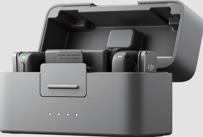 DJI Mic Mini 1 Sender + 1 Empfänger Kabellos Lavalier Mikrofon Bluetooth USB-C