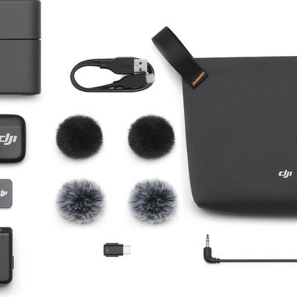 DJI Mic Mini 1 Sender + 1 Empfänger Kabellos Lavalier Mikrofon Bluetooth USB-C