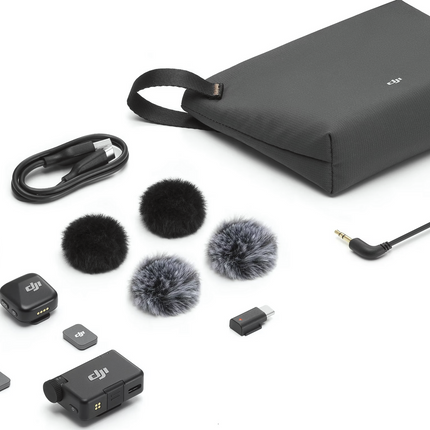 DJI Mic Mini 1 Sender + 1 Empfänger Kabellos Lavalier Mikrofon Bluetooth USB-C