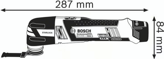 Bosch Akku-Multi-Cutter GOP 12V-28 Professional Solo Version im Karton