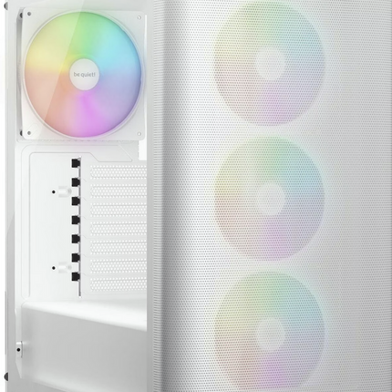 be quiet! Pure Base 501 LX White PC-Gehäuse 4 Light Wings PWM-Lüfter ARGB