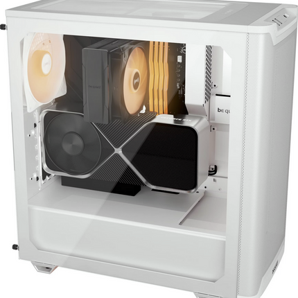 be quiet! Pure Base 501 LX White PC-Gehäuse 4 Light Wings PWM-Lüfter ARGB