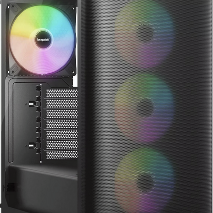 be quiet! Pure Base 501 LX Black PC-Gehäuse 4 Light Wings PWM-Lüfter ARGB