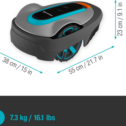 Gardena Mähroboter SILENO life bis zu 1.000m² 15102-20