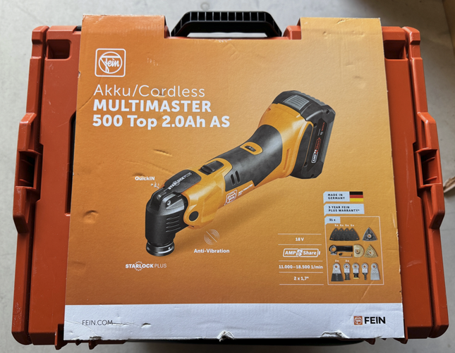 Fein Oszillierer - Akku MULTIMASTER AMM 500 Plus Top 2.0 Ah AS