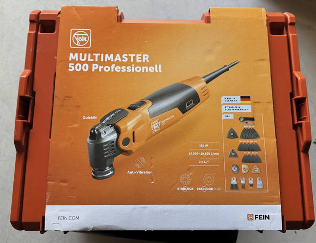 Fein Multimaster MM500 Plus Professional Set L-Boxx