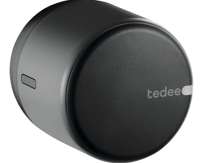 tedee GO - elektronisches Türschloss, Steuerung über Bluetooth, schwarz