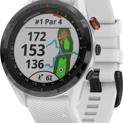 Garmin Approach S62 GPS Golf Smartwatch 1,3" Touchdisplay Weiß 010-02200-01 Neu OVP