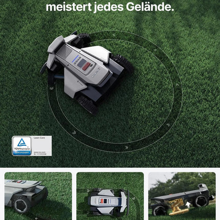 Mähroboter SEGWAY Navimow X420, 43cm/2000m² mit APP, GPS-RTK Technologie, inkl.
