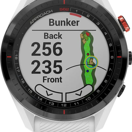 Garmin Approach S62 GPS Golf Smartwatch 1,3" Touchdisplay Weiß 010-02200-01 Neu OVP
