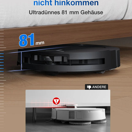 Ecovacs Deebot T50 Omni Floor Cleaning Robot Black - 6970135034673 (DDX57) NEU
