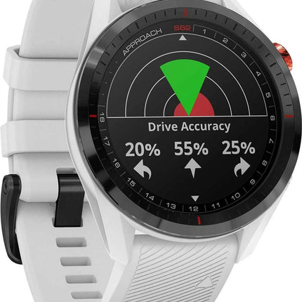 Garmin Approach S62 GPS Golf Smartwatch 1,3" Touchdisplay Weiß 010-02200-01 Neu OVP