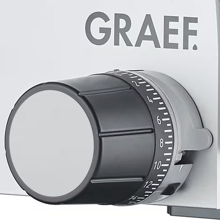 Allesschneider Brotschneidemaschine Schwarz Holz 170W - Graef S55006 ICONIC²³