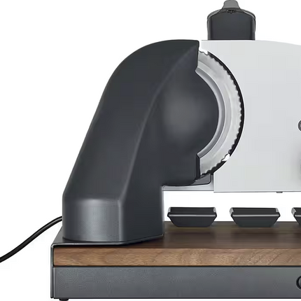Allesschneider Brotschneidemaschine Schwarz Holz 170W - Graef S55006 ICONIC²³